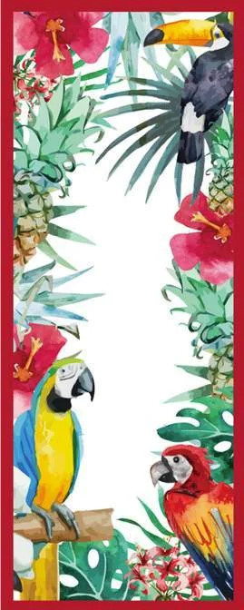 Macaw tropical bird Pintados design